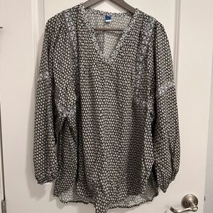 Old Navy multi colored long sleeve top